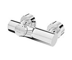 Schell Vitus mitigeur de douche temporisé 016010699 raccord de douche au-dessus, en saillie, pour eau mitigée, chromé