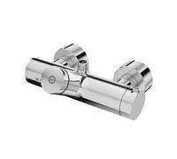 Schell Vitus - Mitigeur thermostatique de douche VITUS VD-SC-T / o à fermeture automatique avec sortie par le haut, chrome 016050699