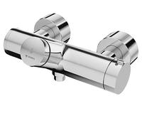 Schell Vitus - Mitigeur thermostatique de douche VITUS VD-SC-T / u à fermeture automatique avec sortie par le bas, chrome 016100699