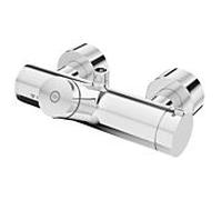 Schell Vitus - Mitigeur thermostatique de douche VITUS VD-SC-T / o à fermeture automatique avec sortie par le haut, chrome 016050699