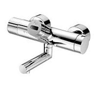 Schell Vitus thermostat mural pour lavabo 016350699 270 mm, eau mitigée, fonctionnement sur piles, chromé