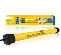 Schellenberg 20621 Moteur tubulaire STANDARD 20 de volet roulant pour tube octogonal de 60 mm, pour une surface max. de 8,5 m², 34 Kg / 20 Nm