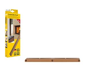 Schellenberg 46608 Aérateur de feuillure de fenêtre PLUS, marron, extension du kit de démarrage