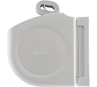 Schellenberg 50156 Enrouleur de sangle pour volet roulant Design Mini, avec sangle 14 mm x 5 m et support mural, blanc