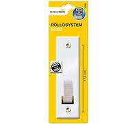 Schellenberg 53302 Plaque de recouvrement pour enrouleur de ceinturer métal, 17 cm, blanc