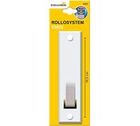 Schellenberg 53602 Couvercle pour enrouleur de sangle volet roulant à encastrer, espacement des trous de vis de 185 mm, Système Maxi, blanc