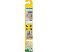 Schellenberg 70472 Moustiquaire fenetre Easy Click avec non-tissé antipollen 130 x 150 cm, sans percer, anti-pollen facile à clipser, moustiquaire remplaçable sans problème, blanc