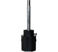 Schellenberg 80500 Embout de Tube octogonal télescopique 60 mm, Noir