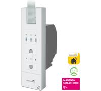 Schellenberg Enrouleur de sangle électrique encastré RolloDrive 65 Premium avec radio, entraînement de sangle de volet roulant jusqu'à 6 m² de surface de volet roulant pour sangle de volet roulant de