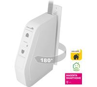 Schellenberg Enrouleur électrique de sangle de volet roulant apparent RolloDrive 75 Premium avec radio, entraînement de sangle de volet roulant jusqu'à 5 m² de surface de volet roulant pour sangle de