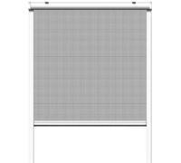 Schellenberg Moustiquaire enroulable pour fenêtre, blanc, 160 x 160 cm, 70894