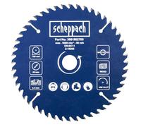 Scheppach 3901802705 Accessoires de scie pour scie plongeante PL55, bois massif, stratifié et plastique, Ø 160 x 20 x 2,2 mm / 48 Z, diamètre