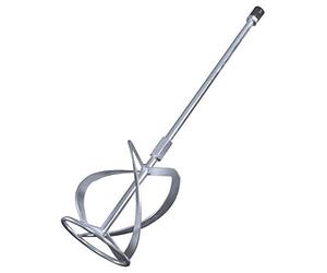 Scheppach 5907800701 Mixeur Plongeant pour batteurs, compatible avec les PM1600, idéal pour mélanger de mortier, Plâtre, Couleur
