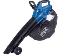 Scheppach Aspirateur/souffleur de feuilles à batterie 4en1 BC-BLV720-X | 210 km/h | 720 m3/h | 20V IXES | Moteur Brushless | 9000 - 14.000 min-1 | Sac de ramassage 45 L