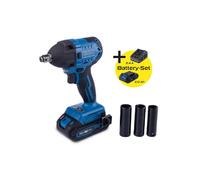 Scheppach BC-IW350-X Set S - Clé à chocs 1/2" 20V - 2Ah + chargeur 2,4A