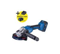SCHEPPACH C-AG125-X - Meuleuse d’angle sans fil 125 mm - 24 V - Coffret Set L 20VIXES 4 Ah