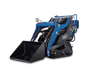 Scheppach Chargeur compact thermique MKL730 - moteur 4 temps 8,5CV - 306cm³ | avec châssis à chenilles et démarrage électrique - charge max. 200 kg - largeur 740 mm - pelle de chargement 80L