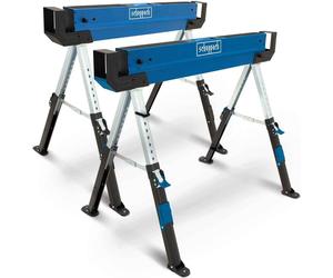 Scheppach Chevalet de sciage MWB600 | 61,8 - 82cm hauteur de travail | 589kg charge par chevalet
