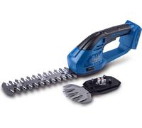 Scheppach Cisaille à gazon et à buissons sans fil 2en1 C-HTGS200-X | 90 mm | 200 mm | 20V IXES | y compris lame de coupe pour buissons / herbe ainsi que 2 capots de protection
