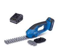 Scheppach Cisaille à Gazon sans Fil C-HTGS200-X 20V - Batterie + Chargeur | Largeur de Coupe 90mm | Longueur de Coupe (Lame de Coupe d'arbuste) 200mm | avec Batterie 2 Ah et Chargeur