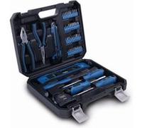 SCHEPPACH Coffret multi-outils 50 pièces WZK49 Noir avec embouts Noir