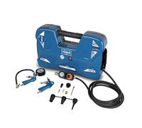 Scheppach Compresseur Portatif Aircase 1100W 8 bar Accessoires inclus | Forte admission d'air de 180L/min |2L de réservoir | Mobile et Portable | Idéal pour camping