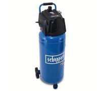 Scheppach Compresseur vertical HC51V | 10 bar | Réservoir de 50L | Sans huile | 1500W - 2PS | Débit d'aspiration 220 l/min | Double raccord | Détendeur