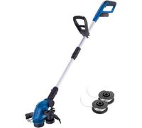 Scheppach Coupe-bordures sans fil C-LT300-X | tête moteur pivotante à 90° | tige de guidage télescopique | fil simple de 1,6 mm | largeur de coupe de 300 mm | 20V IXES