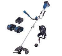 Scheppach Débroussailleuse sans fil 20V BC-BCH380/40-X-SET L2 20V-IXES & Batteries & Chargeurs