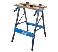 Scheppach Etabli et Table de Serrage Pliable WB150 - Charge maximale 150 kg | Hauteur de travail 793 mm - largeur de serrage 0-245 mm - 4 mâchoires de serrage