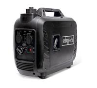Scheppach Générateur à essence inverter IGT2500 | 2000W | Prises 2 x 230V / 1x12V DC | 64,1dB | pour électronique sensible | Générateur portable