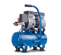 Scheppach Compresseur d'air horizontal HC08Si – 6 L, 1100 W, 8 bar, silencieux, sans huile