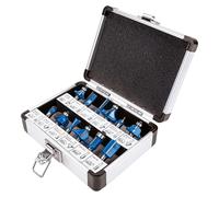 SCHEPPACH Jeu de fraises Fraises 12 pièces tige 8mm en coffret pour HF50 et HF60