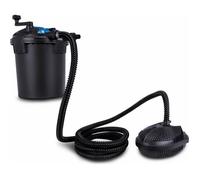 Scheppach Kit de filtration sous pression pour bassin PFS8000 - Réservoir de filtration de 9,5 L - 43 W - Capacité de filtration de