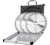 SCHEPPACH Jeu de lames de scie HW 210mm x 30mm pour scie à onglet Scie circulaire de table