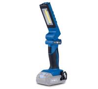 Scheppach Lampe de travail sur batterie C-WL20-X 20V Lampe torche | LED 5W | Flux lumineux 300L | Température de couleur 6200K | Autonomie 2Ah / 4Ah - 8h / 16h | Sans batterie ni chargeur