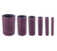 Scheppach Lot de manchons abrasifs - K240 Ø 13/19/26/38/51/76 mm | compatible avec les ponceuses à broche oscillante Scheppach OSM100 / OSM600