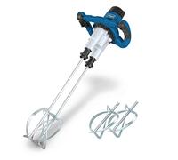 Scheppach Malaxeur à main PM1800D 1800W M14 700 tr/min 2 vitesses - turbines incluses