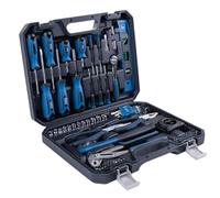 Scheppach Mallette à outils TB90 - Coffret d'outils de 88 pièces | Mallette de transport stable | Idéal pour la Maison | Chrome vanadium | Coffret a outil mécanique