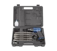 Scheppach Marteau burineur pneumatique 7906100716 – Coffret mallette et 5 burins – 6,3 bar