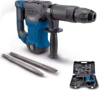 Scheppach Marteau de démolition AB1500x Marteau à béton | Puissance de frappe 20J | Puissance 1300W | SDS-Max | 4100 BPM | 6kg | inclus burin pointu et plat et coffret