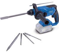 Scheppach Marteau perforateur sans fil BC-RHD230-X | 2,2 J | 5500bpm | 20V | Moteur Brushless | LED | incl. poignée supplémentaire & butée de profondeur en métal