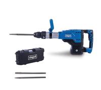 Scheppach Marteau Piqueur AB2000 - SDS-Max - 1700W | force d‘impact de 60 Joules - mallette de transport, burin pointu + burin plat inclus