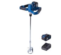 Scheppach BC-PMX100-X - Malaxeur mortier sans fil 20V iXES - 4 Ah - 100 mm