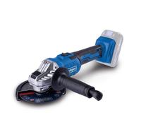 Scheppach Meuleuse d'angle sans fil C-AG125-X 20V Sans batterie ni chargeur | Meuleuse à démarrage progressif | Disques abrasifs Ø 125mm | Série 20V-IXES| Réglage de la vitesse 2500-10000 min-1