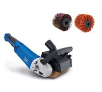SCHEPPACH MRS 1300, Ponceuse à brosses, Ponceuse de rénovation, moteur 1300 W, 4,9 kg, bleu