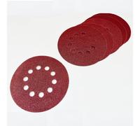 Scheppach | Original | Lot de 10 disques abrasifs | 5 x 2 pièces | Ø 180mm | Grain 40, 80, 120, 180, 240 | Pour ponceuse murale CGP1200 | Accessoire | Consommable