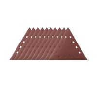 Scheppach | Original | Lot de 10 triangles abrasifs | 280 x 280 x 280mm | Grain 100 | Pour DS930 | Accessoire | Consommable | Murs et plafonds