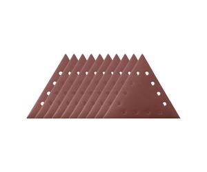 Scheppach | Original | Lot de 10 triangles abrasifs | 280 x 280 x 280mm | Grain 180 | Pour DS930 | Accessoire | Consommable | Murs et plafonds