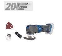 Scheppach Outil multifonction CMT200-20ProS 20 V – sans batterie ni chargeur